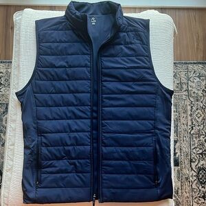 NWOT Men’s Rhoback Fulton Vest, Navy, Size XL